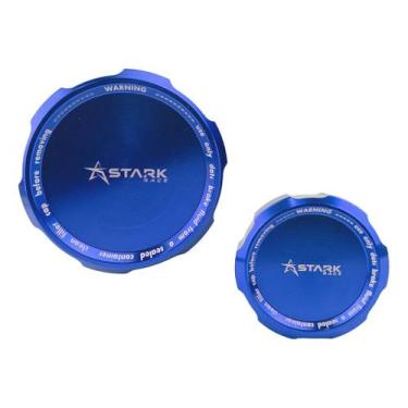 Imagem de Kit Tampa Reservatorios Fluido Freio Yamaha R6 R-6 R 6 - Stark Race, A