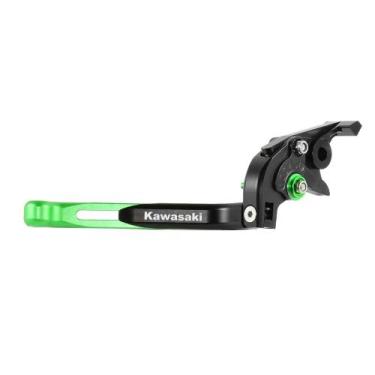Imagem de Manete Esportivo Extensivel Ninja Versys Zx6 Zx6 Zx9r Gravado a Laser 