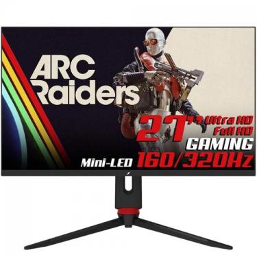 Imagem de Monitor Gamer SuperFrame Wing 27 Pol MiniLED Dual Mode 4K Ultra HD 160
