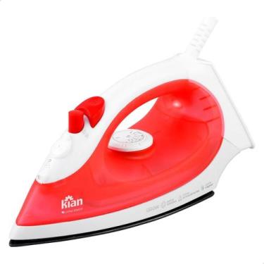 Imagem de Ferro a Vapor Spray Kian 1300W 127V Vermelho FPS-104, 110V