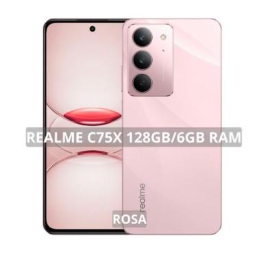 Imagem de Realme C75x 4G 256GB Memória, 8GB RAM, Câmera 50MP, Processador Mediat