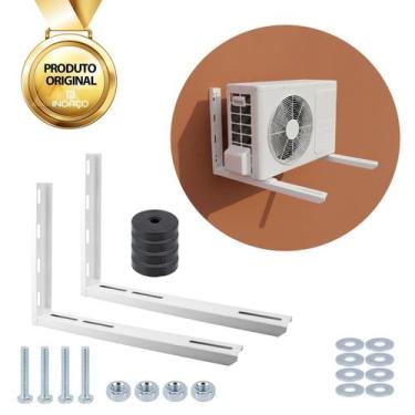 Imagem de Suporte Ar Condicionado Janela Itens Instalação 500mm - Inoaço, Branco