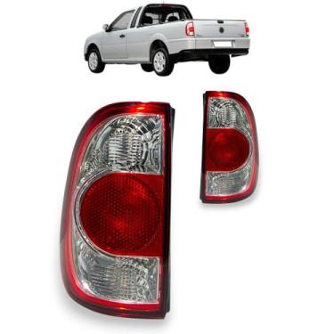 Imagem de Lanterna traseira saveiro g4 2006 a 2009 bicolor esquerdo - AUTOMOTIVE