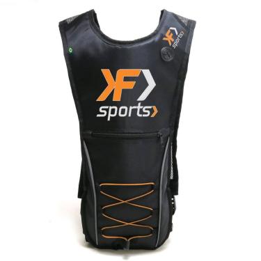 Imagem de Mochila De Hidratação Para Ciclismo F Sports Laranja-Unissex