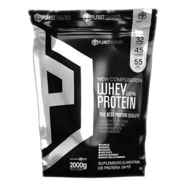 Imagem de Whey Protein 100% 32g de Proteína 2Kg - Planet Pharma -, Chocolate