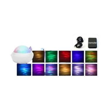 Imagem de Projetor De Luz Do Norte RGB Com Controle Remoto, Lâmpada Aurora USB 3
