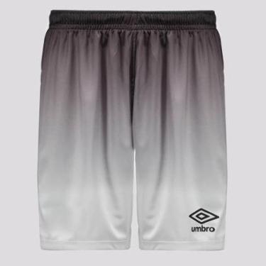 Imagem de Calção Umbro Baller II Preto e Branco-Masculino