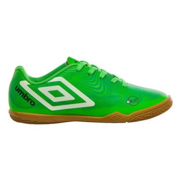 Imagem de Tênis Futsal Infantil Umbro Orbit Jr Verde Conforto E Leveza, 31