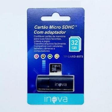 Imagem de Cartao micro sdhc com adaptador 32 gb - INOVA