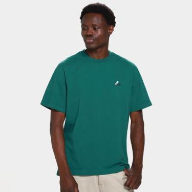 Imagem de Camiseta Öus Casual Masculina, Verde, G
