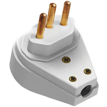 Imagem de Pino Prensa de Cabo Grande 2P+T 20A 250V 1440 para Uso Elétrico Branco Ilumi Materiais...