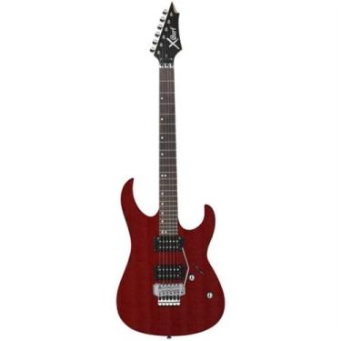 Imagem de Guitarra Cort X-1 DFR OPBC - Vermelha Fosca