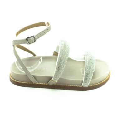 Imagem de Sandália Feminina Ana Laura 23973 - Off White, Off white, 38