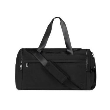 Imagem de Bolsa de Viagem Grande Nylon Travel Light Preto - Outras, U, Preto