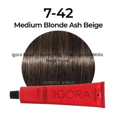 Imagem de Igora Royal Louros 60g Todas as Cores - Schwarzkopf Professional, 7-42