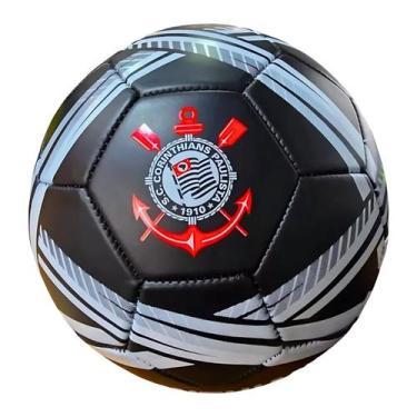 Imagem de Bola De Time De Futebol Corinthians Nº5 Oficial Licenciada Reforçada P