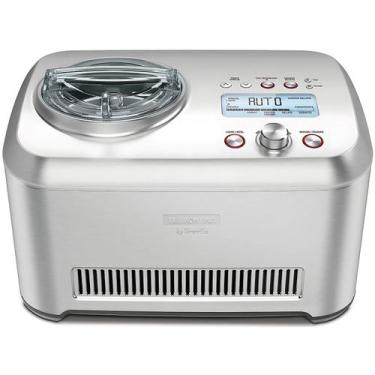 Imagem de Sorveteira Elétrica Aço Inox Tramontina Grande Automática, 220V