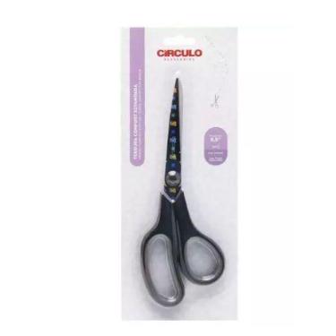 Imagem de Tesoura Comfort Estampada 8,5 Pol. - 21,5 cm - Ref. 449890 - Círculo