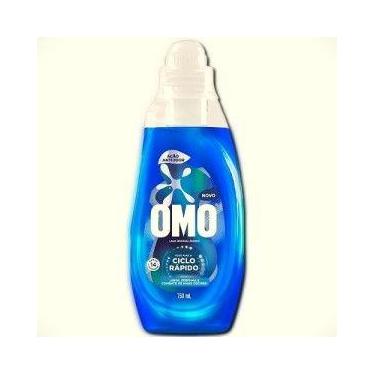 Imagem de Lava Roupas Líquido Omo Ciclo Rápido Ação Antiodor 750 ml
