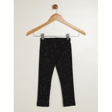 Imagem de Calça Molecotton Glitter Infantil Para Menina - PRETO - Hrradinhos, Pr