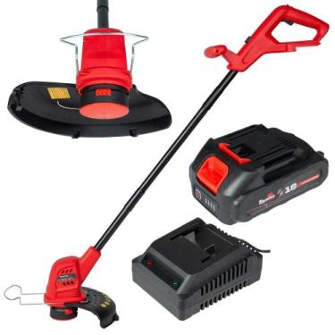 Imagem de Aparador de Grama Elétrico Brushless Corte 25cm Empunhadura Rotacional