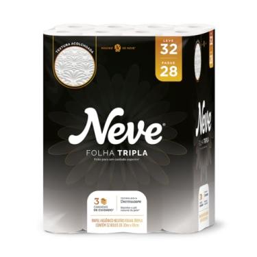 Imagem de Neve Papel Higiênico Supreme Folha Tripla, 20m, Leve 32 Pague 28 Rolos
