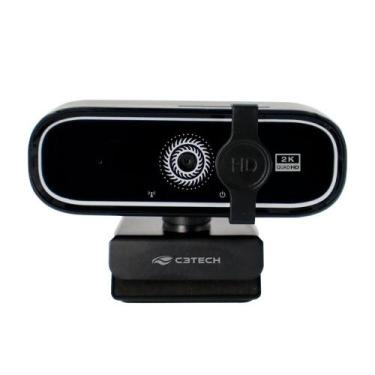 Imagem de Webcam C3tech Wb-200bk Qhd 2k - C3 TECH