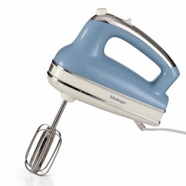 Imagem de Batedeira de Mão Ariete Vintage Azul 5 Velocidades + Turbo 450W 220V