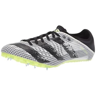 Imagem de adidas Sprintstar W Feminino, Branco cristal, preto, amarelo de alta resolução, 10.5