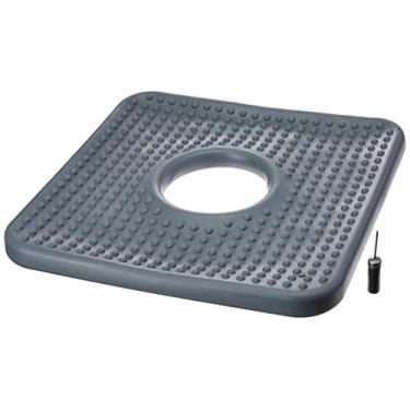 Imagem de Almofada Ortop Pneumática FisioPauher com Orifício, Ortho Pauher, Cinza, Único