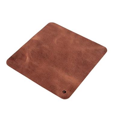 Imagem de Mousepad Couro Legítimo Sem Costura Couro50 20x20 (Terra)