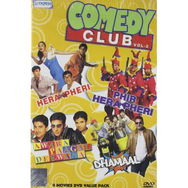 Imagem de Comedy Club Vol.2-(Hera Pheri,Phir Hera Pheri,Awara Pagal Deewane,Dhamaal) - (Comedy) [NTSC]