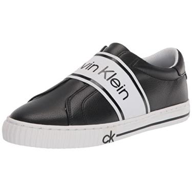 Imagem de Calvin Klein Tênis feminino Clairen, Preto, 9.5