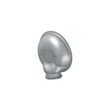 Imagem de Fundo Inox Saída Catalisador p SC Highline 2012/2018 Euro 5