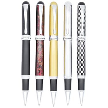 Imagem de Gullor 5 peças caneta rollerball Jinhao X750 em 5 cores com bolsas simples para caneta
