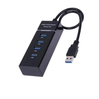 Imagem de Hub Usb 3.0 4 Portas Led Super Rápido 5.0 Gbps Expansor Usb