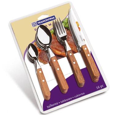 Imagem de Conjunto De Talheres 16 Peças Aço Inox 22399003 Tramontina