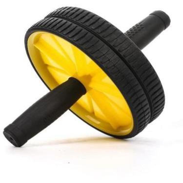 Imagem de Kit Roda De Abdominal E Lombrar 18cm + Tapete Wct Fitness