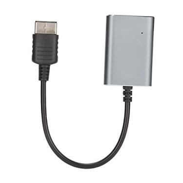 Imagem de Adaptador de jogo AV, plugue conversor de interface multimídia HD, reprodução com economia de energia conveniente para TV