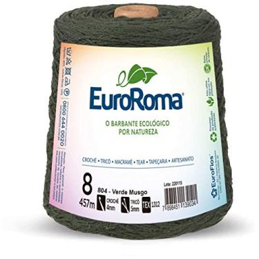 Imagem de Barbante Colorido 600g 4/8 Fios 457m Vd Militar - 01 Unidade Euroroma