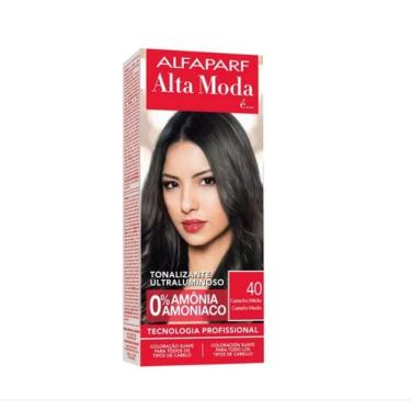 Imagem de Tintura Alta Moda 4.0 Castanho Medio S/Amonia 40G