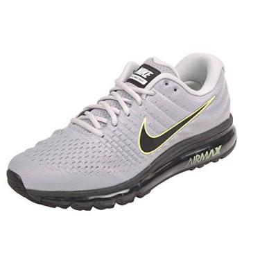 Imagem de Nike Mens Air Max 2017 Running Shoes (14, Wolf Grey/Black/Pure Platinum)