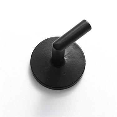 Imagem de Decore móveis domésticos Gancho durável Decoração de casa Cortina de armazenamento Pendurado na parede Ganchos de amarração, preto