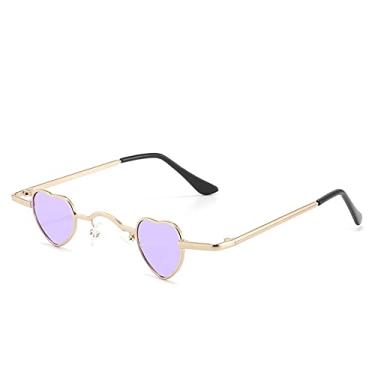 Imagem de Óculos pequenos, tendência feminina, hip hop, óculos de sol retrô, pequenos amor, óculos de sol engraçados, óculos de sol masculinos e femininos, 8, tamanho único