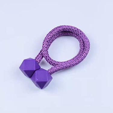 Imagem de suportes de cortina Instale a cortina de atração magnética sem prendedor magnético acessórios de alça de cortina prendedor de cortina corda de ligação, T11,1 Pcs