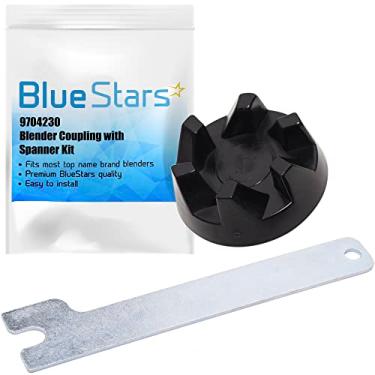 Imagem de Acoplador de unidade de liquidificador 9704230 ultra durável com kit de substituição de peças de Spanner da Blue Stars – Ajuste exato para KitchenAid KSB3 KSB5 – Substitui WP9704230VP WP9704230 PS11746921
