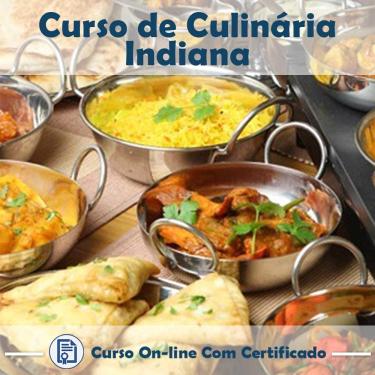 Imagem de Curso online em videoaula sobre Culinária Indiana com Certificado + 2 brindes
