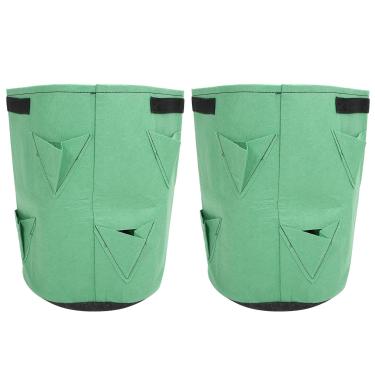 Imagem de Saco para crescimento de vegetais, saco de cultivo à prova de corrosão com longo tempo de serviço para jardineiros para projetos verdes para trabalho de jardinagem