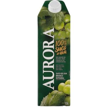 Imagem de Suco de Uva Integral Aurora Branco 1,5L TP