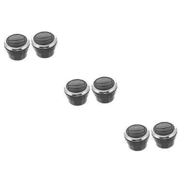 Imagem de Vaguelly 6 Peças De Condicionador De Escape De Ônibus Saídas De Ar De Barcos Lado Galvanizado Ar Condicionado Para Saída De Ventilação Botão De Montagem De Canto De Telhado De Carro